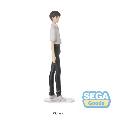 REBUILD OF EVANGELION - Shinji Ikari Uniform Ver. Evangelion: New Theatrical Edition High Premium Sega PVC Figure 22 cm