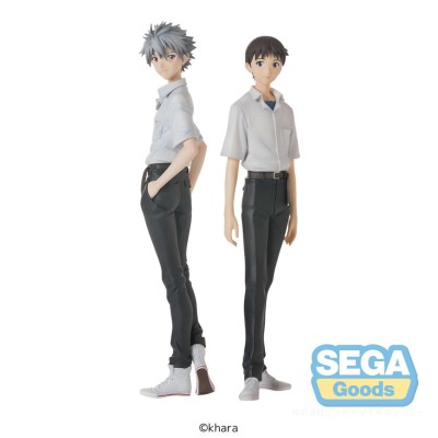 REBUILD OF EVANGELION - Shinji Ikari Uniform Ver. Evangelion: New Theatrical Edition High Premium Sega PVC Figure 22 cm