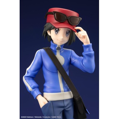 POKÉMON - Calem & Froakie ARTFXJ 1/8 Kotobukiya PVC Figure 20 cm