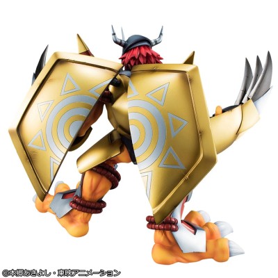 DIGIMON ADVENTURE - Wargreymon & Taichi Yagami Precious G.E.M. Series Megahouse (Re-run) PVC Figure 25 cm
