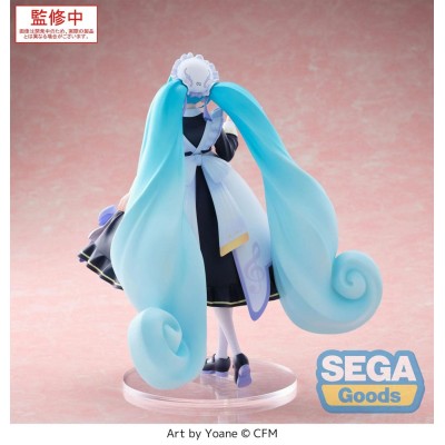 CHARACTER VOCAL SERIES 01: HATSUNE MIKU - Hatsune Miku Classical Maid Luminasta Sega PVC Figure 21 cm