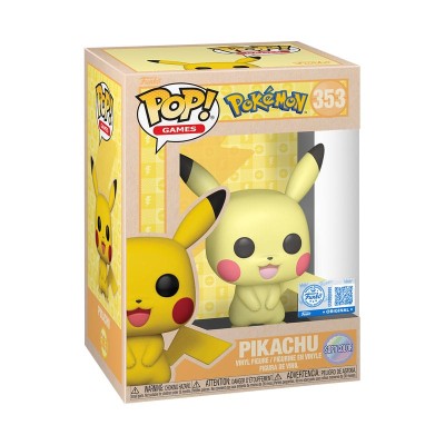 POKEMON - Pikachu Soft Color Funko Pop Games 353