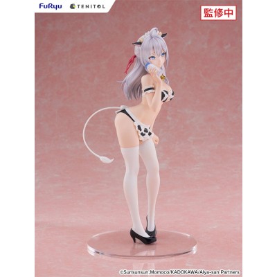 ALYA SOMETIMES HIDES HER FEELINGS IN RUSSIAN - Alya Cow Costume Ver. Tenitol Tall Furyu PVC Figure 29 cm