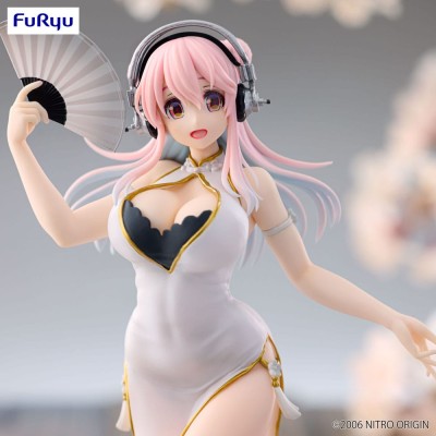 SUPER SONICO - White China Dress Ver. Trio-Try-iT Furyu PVC Figure 21 cm