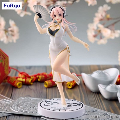 SUPER SONICO - White China Dress Ver. Trio-Try-iT Furyu PVC Figure 21 cm