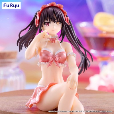 DATE A LIVE V - Kurumi Tokisaki Swimsuit Pastel Red Color Ver. Noodle Stopper Furyu PVC Figure 15 cm