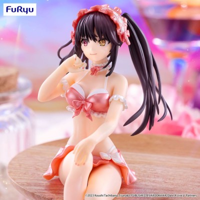 DATE A LIVE V - Kurumi Tokisaki Swimsuit Pastel Red Color Ver. Noodle Stopper Furyu PVC Figure 15 cm