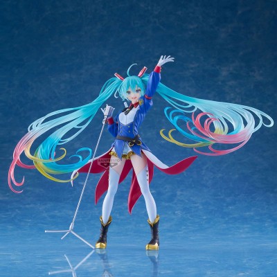 GUNDAM X MIKU - Hatsune Miku  Gundam Collaboration Evolve Banpresto PVC Figure 21 cm