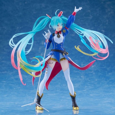 GUNDAM X MIKU - Hatsune Miku  Gundam Collaboration Evolve Banpresto PVC Figure 21 cm