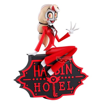 HAZBIN HOTEL - Charlie Morningstar Ver A Monitor Top Figure Banpresto PVC Figure 14 cm