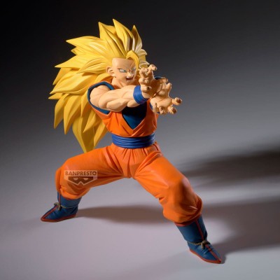 DRAGON BALL Z - Son Goku Super Saiyan 3 (vs Majin Buu) Match Makers Banpresto PVC Figure 16 cm