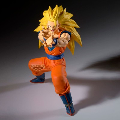 DRAGON BALL Z - Son Goku Super Saiyan 3 (vs Majin Buu) Match Makers Banpresto PVC Figure 16 cm