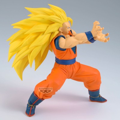 DRAGON BALL Z - Son Goku Super Saiyan 3 (vs Majin Buu) Match Makers Banpresto PVC Figure 16 cm