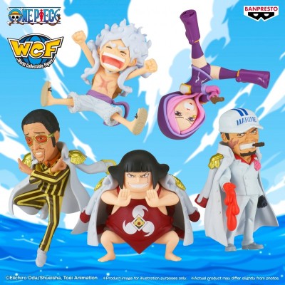 ONE PIECE - Egghead 6 World Collectable Figure Pacco Completo 7 cm