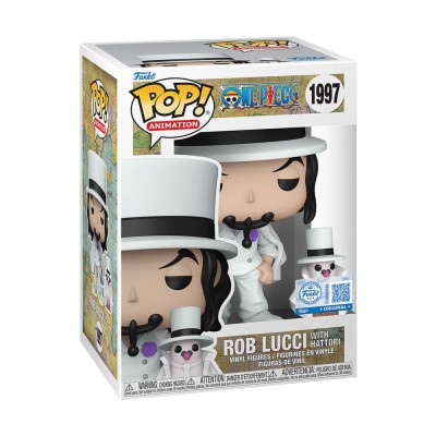ONE PIECE - Rob Lucci with Hattori heo Exclusive Edition Funko Pop 1997