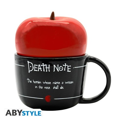 DEATH NOTE - Mug 3D Apple with lid 250 ml