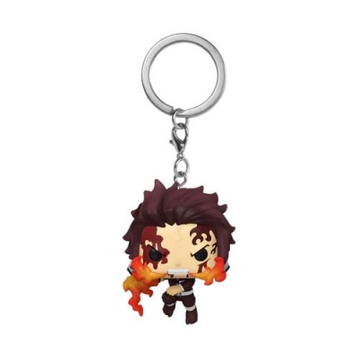 DEMON SLAYER - Tanjiro Kamado (Dancing Flash) Funko Keychain 4 cm