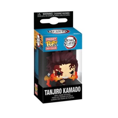 DEMON SLAYER - Tanjiro Kamado (Dancing Flash) Funko Keychain 4 cm