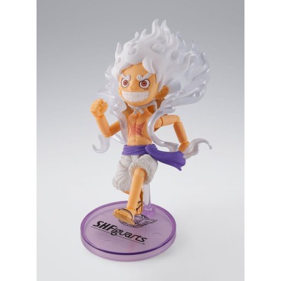 ONE PIECE - Monkey D. Luffy Gear 5 World Collactable Figures x S.H. Figuarts Action Figure 8 cm
