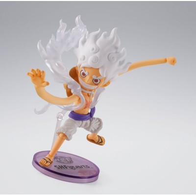 ONE PIECE - Monkey D. Luffy Gear 5 World Collactable Figures x S.H. Figuarts Action Figure 8 cm