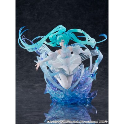 HATSUNE MIKU - Hatsune Miku Crystal Dress Ver. 1/7 CyberZ PVC Figure 22 cm
