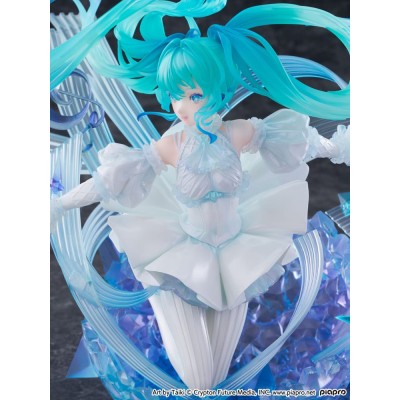HATSUNE MIKU - Hatsune Miku Crystal Dress Ver. 1/7 CyberZ PVC Figure 22 cm