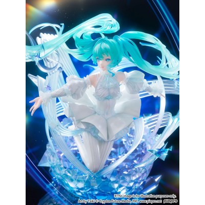 HATSUNE MIKU - Hatsune Miku Crystal Dress Ver. 1/7 CyberZ PVC Figure 22 cm