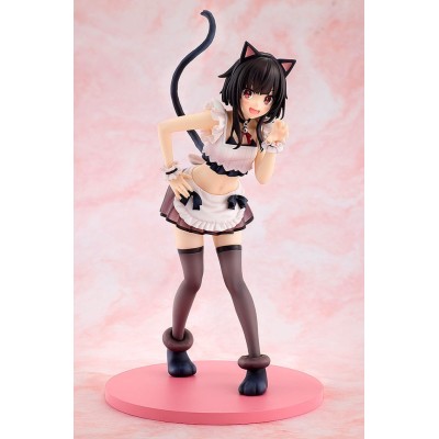 KONOSUBA GOD'S BLESSING ON THIS WONDERFUL WORLD! - Megumin Light Novel Catgirl Maid Ver. Kadokawa PVC Figure 16 cm