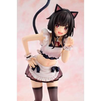 KONOSUBA GOD'S BLESSING ON THIS WONDERFUL WORLD! - Megumin Light Novel Catgirl Maid Ver. Kadokawa PVC Figure 16 cm