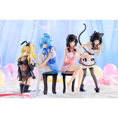 KONOSUBA GOD'S BLESSING ON THIS WONDERFUL WORLD! - Megumin Light Novel Catgirl Maid Ver. Kadokawa PVC Figure 16 cm