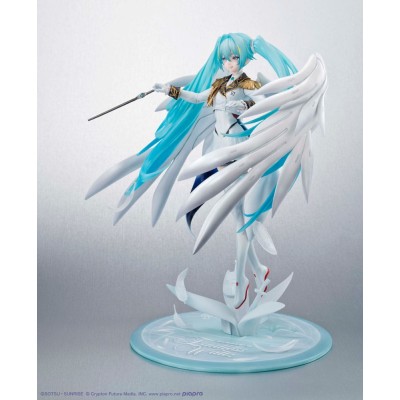 MOBILE SUIT GUNDAM X HATSUNE MIKU - Hatsune Miku x Wing Gundam Zero EW 45th Anniversary Lucrea MegaHouse PVC Figure 27 cm