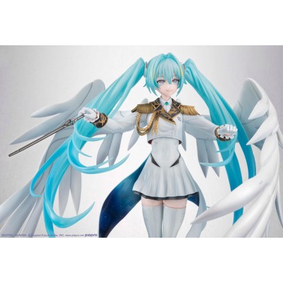 MOBILE SUIT GUNDAM X HATSUNE MIKU - Hatsune Miku x Wing Gundam Zero EW 45th Anniversary Lucrea MegaHouse PVC Figure 27 cm