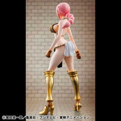 ONE PIECE - Gladiator Rebecca Sailing Again Super Limited Reprint Ver. P.O.P MegaHouse PVC Figure 22 cm