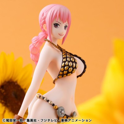 ONE PIECE - Gladiator Rebecca Sailing Again Super Limited Reprint Ver. P.O.P MegaHouse PVC Figure 22 cm