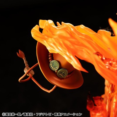 ONE PIECE - Portgas D. Ace 15th Anniversary Super Limited Reprint Ver. P.O.P NEO-Maximum MegaHouse PVC Figure 23 cm