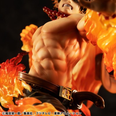 ONE PIECE - Portgas D. Ace 15th Anniversary Super Limited Reprint Ver. P.O.P NEO-Maximum MegaHouse PVC Figure 23 cm
