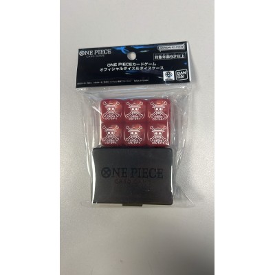 ONE PIECE CARD GAME Official Dice and Dice Case (ENG)