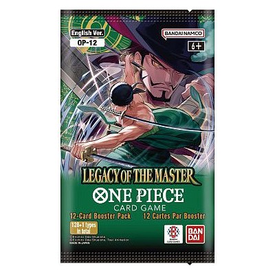 ONE PIECE CARD GAME OP-12 Legacy of the Master - Single Pack
