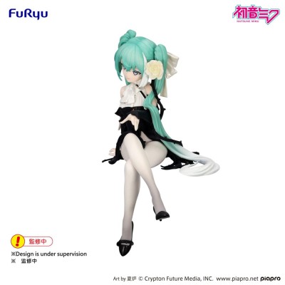 HATSUNE MIKU – Flower Fairy White Rose Noodle Stopper Furyu PVC Figure 14 cm