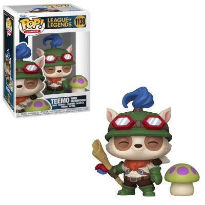 LEAGUE OF LEGENDS - Teemo with Mushroom Funko Pop 1138