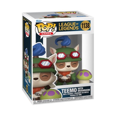 LEAGUE OF LEGENDS - Teemo with Mushroom Funko Pop 1138