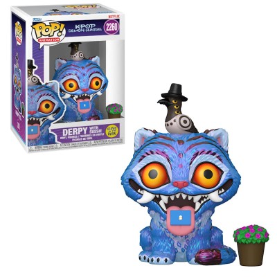 KPOP DEMON HUNTERS - Tiger w/Bird Derpy with Sussie GITD Funko Pop 2260