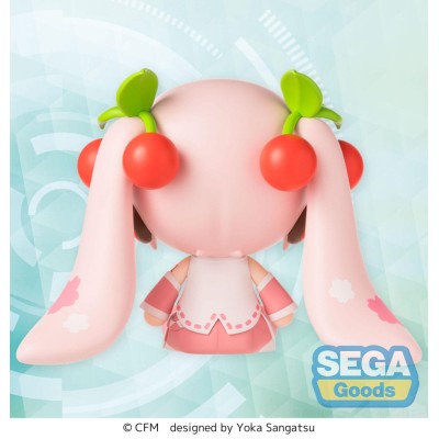 CHARACTER VOCAL SERIES 01: HATSUNE MIKU – Sakura Miku Fuwa Petit Sega Chibi Figure 8 cm
