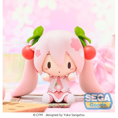 CHARACTER VOCAL SERIES 01: HATSUNE MIKU – Sakura Miku Fuwa Petit Sega Chibi Figure 8 cm