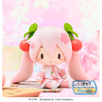 CHARACTER VOCAL SERIES 01: HATSUNE MIKU – Sakura Miku Fuwa Petit Sega Chibi Figure 8 cm