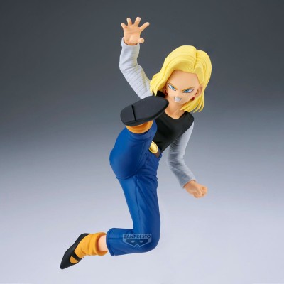 DRAGON BALL Z - Android 18 & Mr. Satan Match Makers Banpresto PVC Figure 11 cm