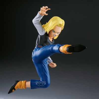 DRAGON BALL Z - Android 18 & Mr. Satan Match Makers Banpresto PVC Figure 11 cm