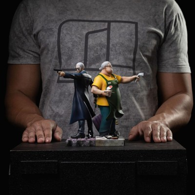 SAKAMOTO DAYS - Taro Sakamoto Deluxe Art Scale 1/10 Iron Studios Resin Figure 20 cm