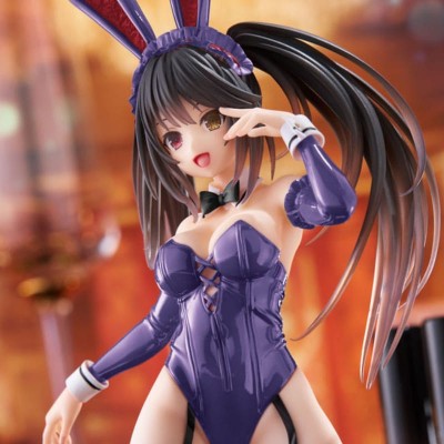DATE A LIVE - Kurumi Tokisaki Bunny Ver. Renewal Desktop Cute Figure Taito PVC Figure 13 cm