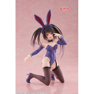 DATE A LIVE - Kurumi Tokisaki Bunny Ver. Renewal Desktop Cute Figure Taito PVC Figure 13 cm